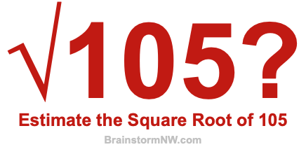 Square Root of 105 in Different Forms