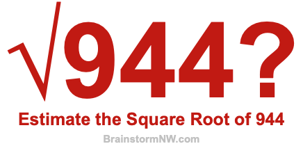 Estimate the Square Root of 944